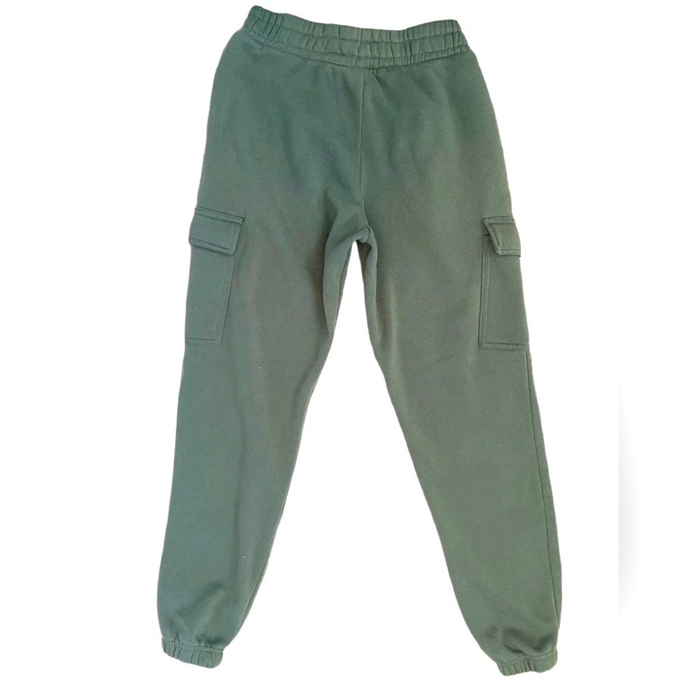Green Cargo Sweat Pants Unisex